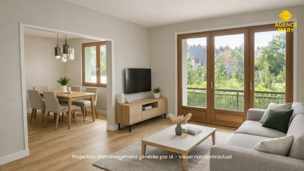 Appartement T4 avec Balcon