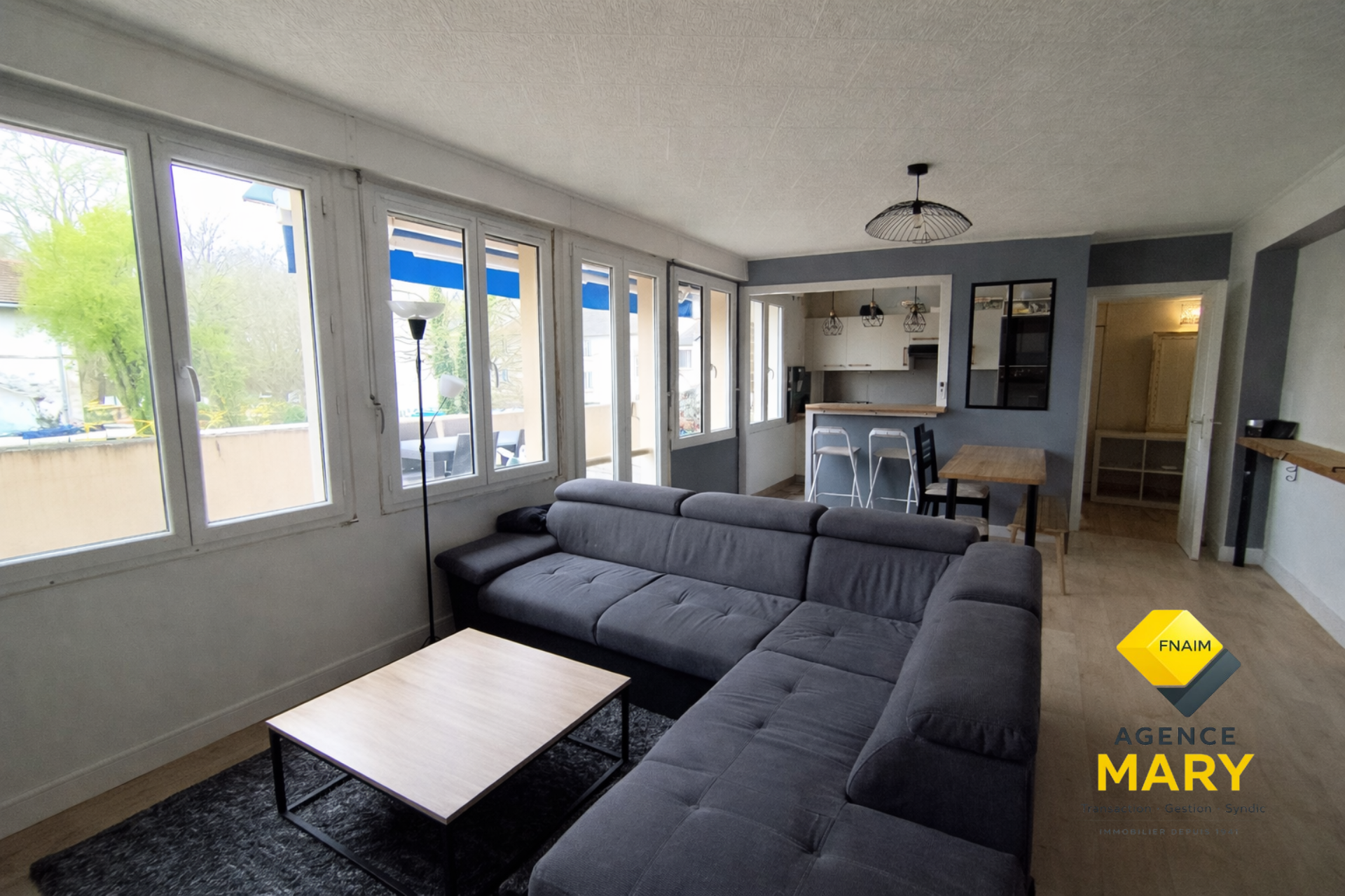 Appartement T2 avec grande terrasse