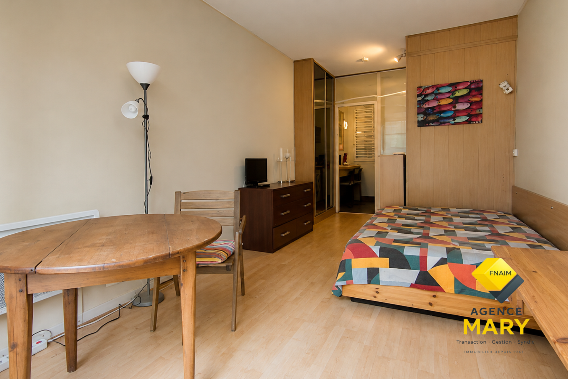 Appartement F1 meublé – proche parcs et centre ville - Image 5